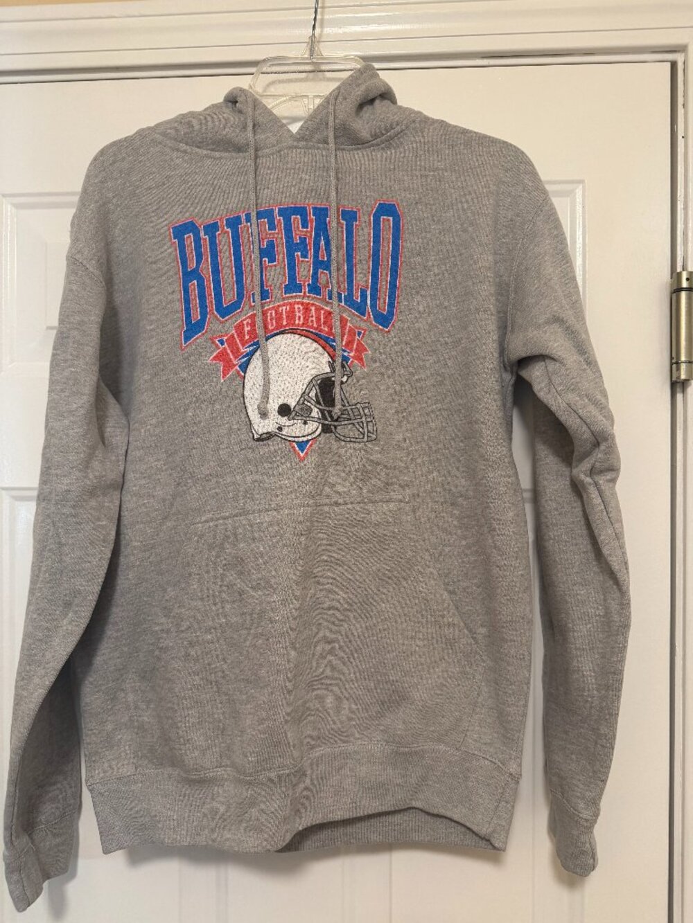 Buffalo Football Gray Hoodie